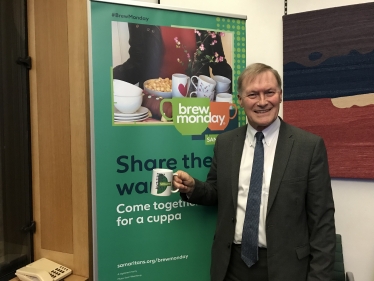 Southend West MP attends ‘Brew Monday’ event in Parliament